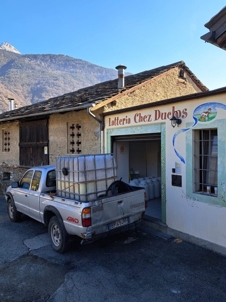Aziende agricole casearie a Gignod in Valle d'Aosta