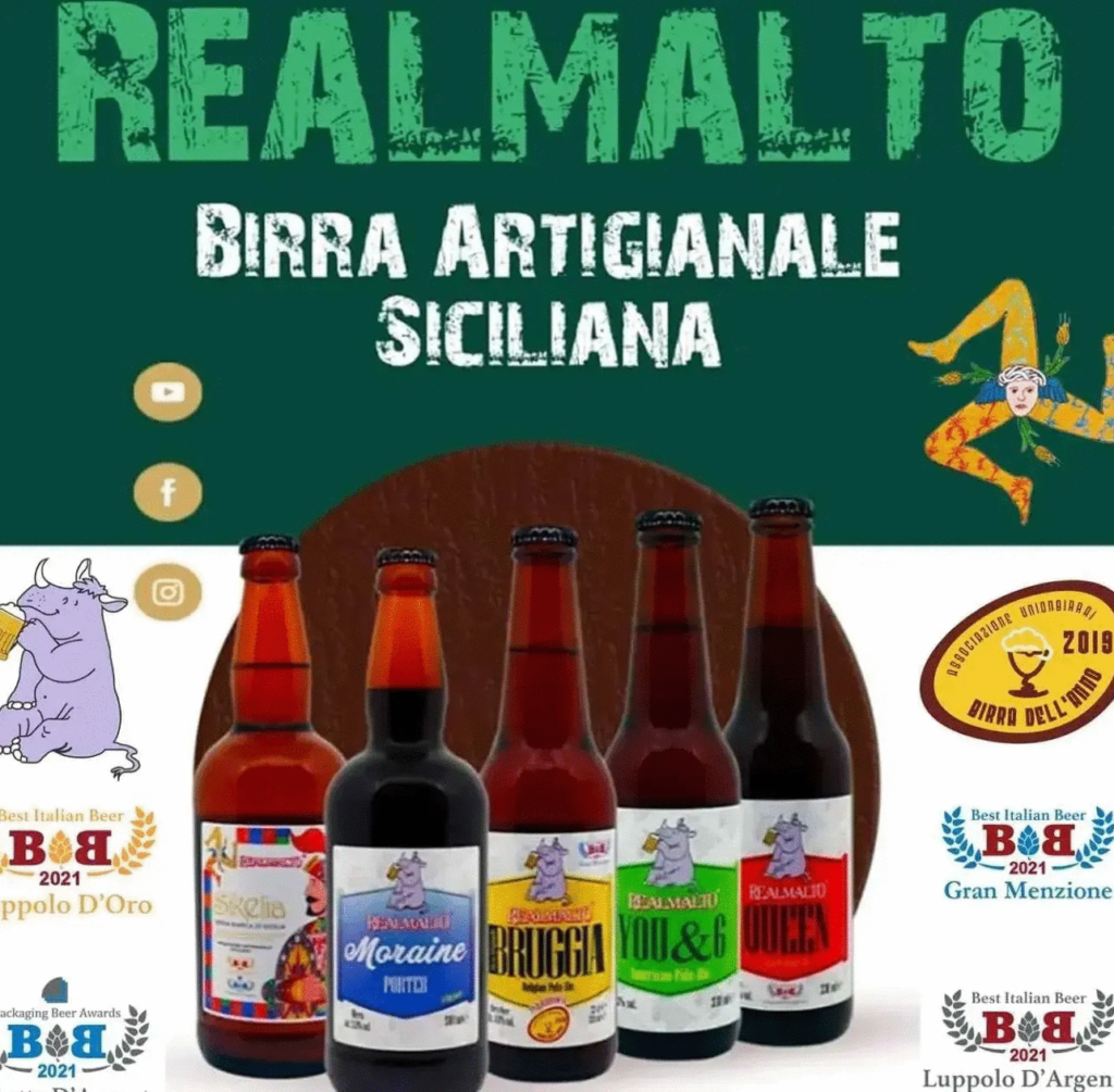 La birra SIKELIA di Realmalto vince l'argento al Concorso Internazionale di Lyon 2 Birrificio Realmalto