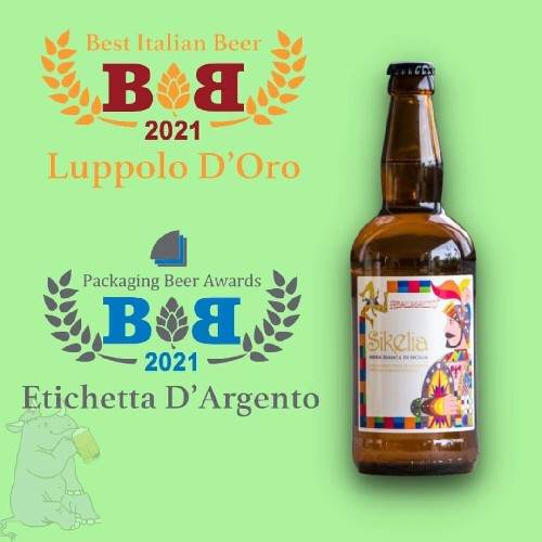 La birra SIKELIA di Realmalto vince l'argento al Concorso Internazionale di Lyon 4 birra SIKELIA di Realmalto