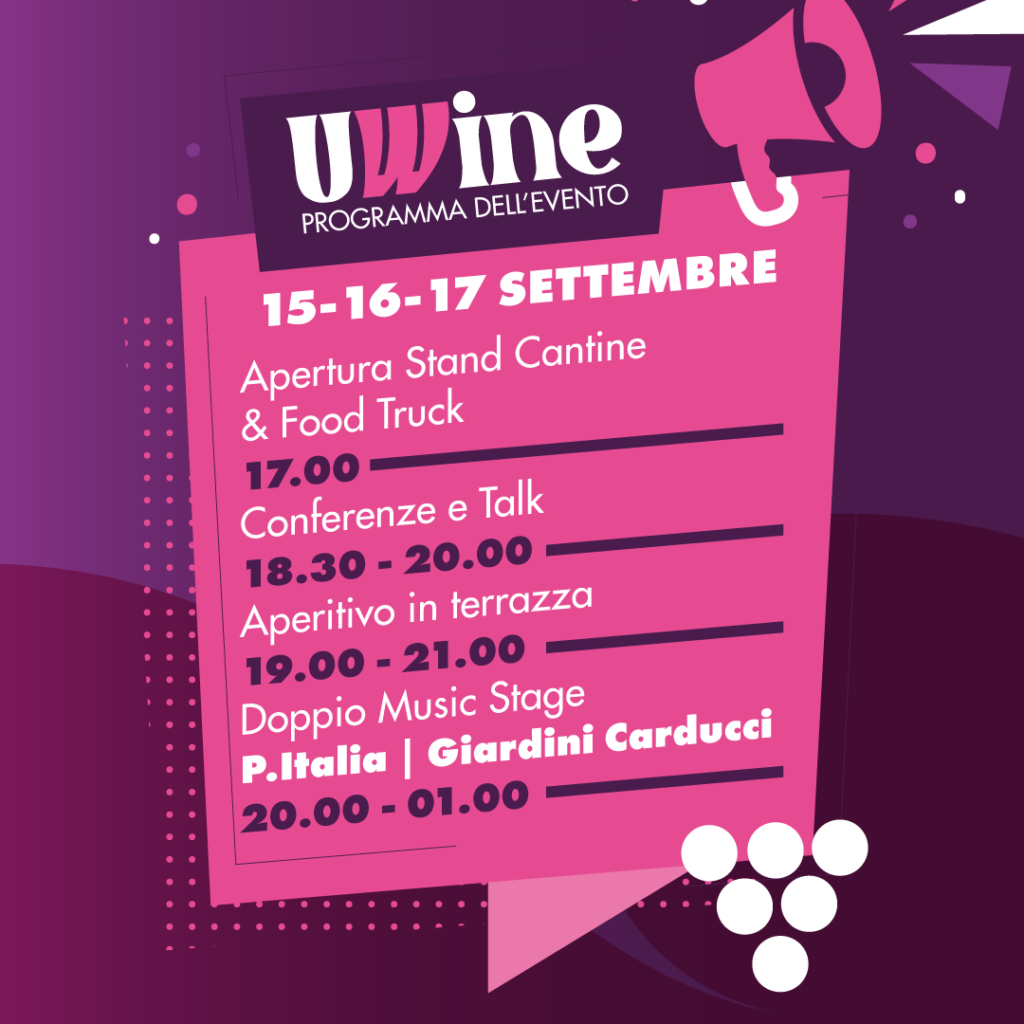 UWine: la prima edizione del Festival del Vino Umbro a Perugia (15-17 Settembre 2023) 1 UWine Festival del Vino Umbro a Perugia