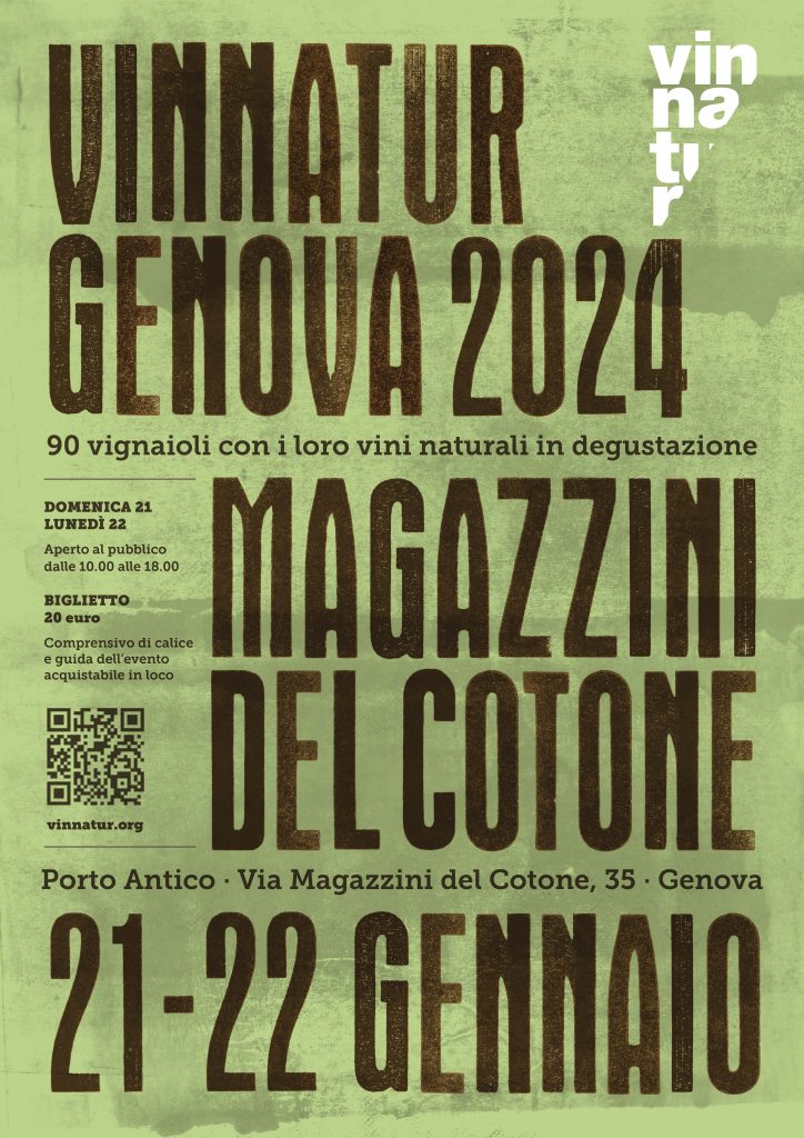 VinNatur Genova 2024: la celebrazione dei vini naturali nei magazzini del cotone, 21 e 22 gennaio 1 Vinnatur Genova