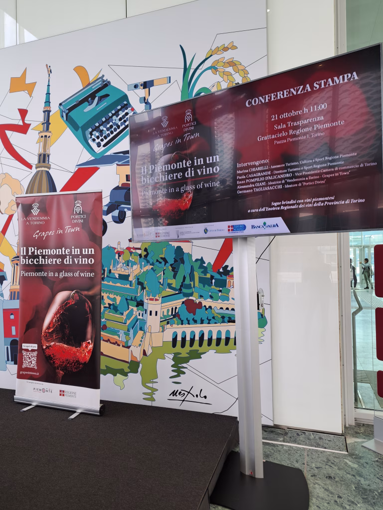 "La Vendemmia a Torino – Grapes in Town" e "Portici Divini" si concentrano su inclusività e sostenibilità, dal 26 ottobre al 17 novembre 2024 2 "La Vendemmia a Torino – Grapes in Town" e "Portici Divini"