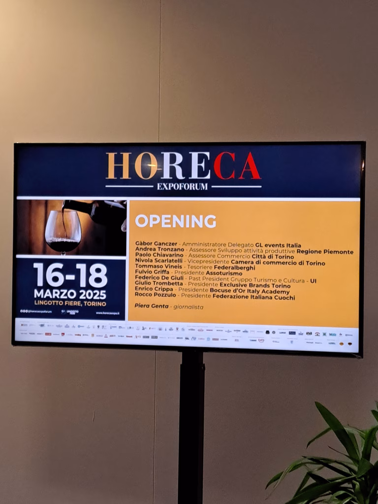 Horeca Expoforum Torino Lingotto