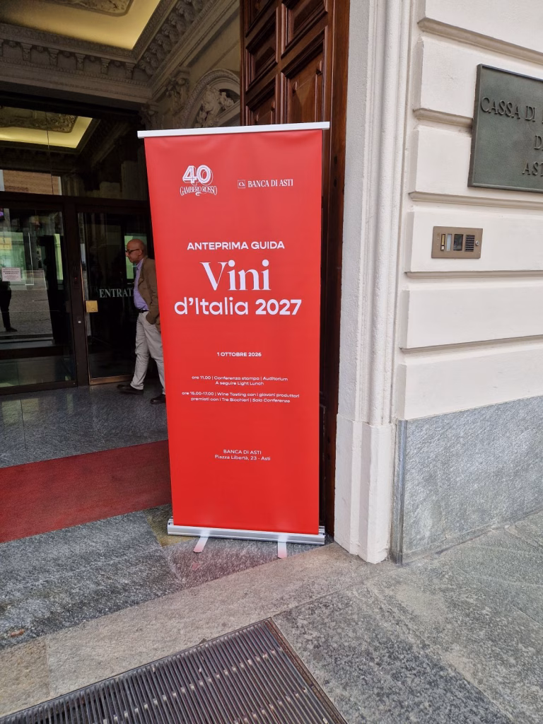 Anteprima Vini d’Italia 2027 del Gambero Rosso: ad Asti un percorso tra territori e grandi denominazioni 1 Anteprima Vini d’Italia 2027 del Gambero Rosso: ad Asti un percorso tra territori e grandi denominazioni