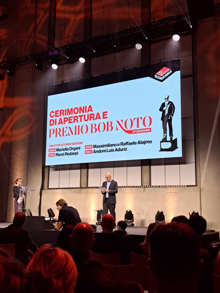 Buonissima 2025 si apre con Alain Passard, vincitore del Premio Bob Noto 14 Buonissima 2025 si apre con Alain Passard, vincitore del Premio Bob Noto