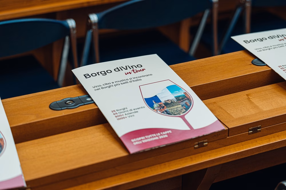 Borgo diVino in tour 2026, 25 tappe tra i borghi italiani: il calendario presentato alla Camera 1 Borgo diVino in tour_ conferenza stampa