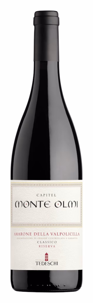 Tedeschi nella Top 100 Wines of Italy 2026 di James Suckling con Capitel Monte Olmi Riserva 2019 1 Capitel Monte Olmi Amarone DOCG Classico Riserva