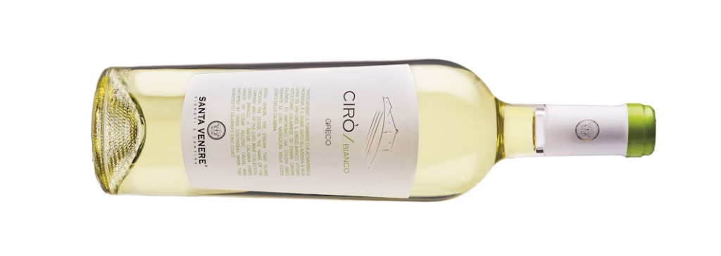 Santa Venere, la Calabria dei vini bianchi: dal Greco al Guardavalle fino allo Zibibbo 1 Cirò Bianco - Greco