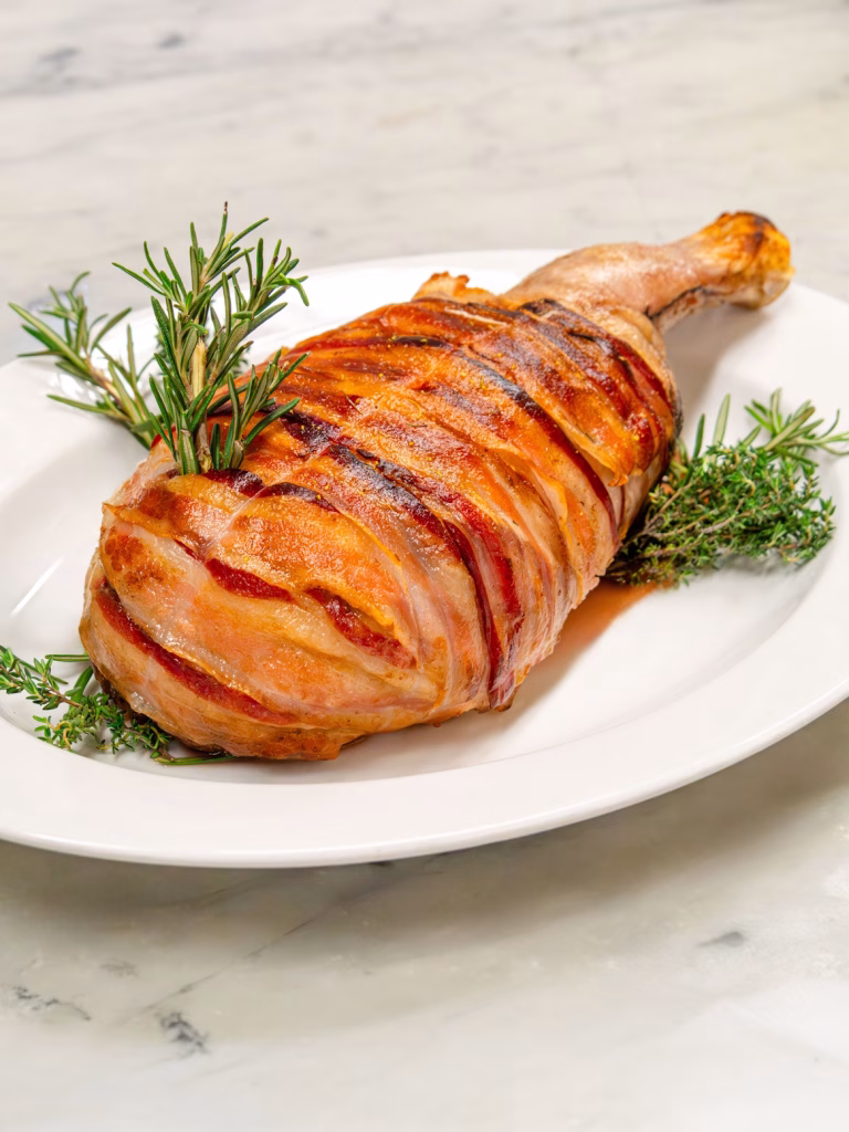La Pasqua 2026 di Peck : uova di cioccolato, colombe e menu dedicato alla festa 3 Coscia Agnello Ripiena