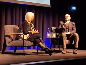 Vite in Campo – Fondazione Feltrinelli, Milano: Licia Granello conduce un viaggio tra storia e sport 3 LICIA GRANELLO E MAURO BERRUTO