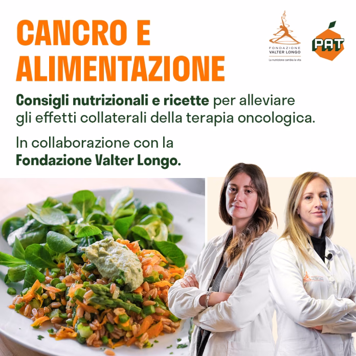Corso su Cancro e Alimentazione, Fondazione Valter Longo e Prevenzione a Tavola