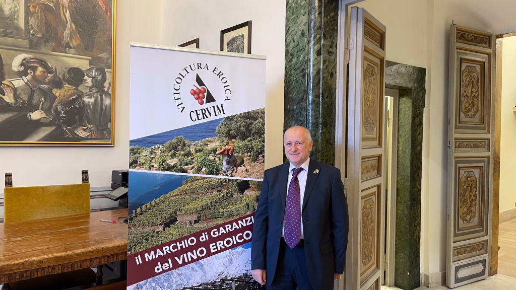 Vins Extrêmes 2025: al Forte di Bard la viticoltura eroica torna protagonista – Valle d’Aosta, 22-23 novembre 2025 1 Nicola Abbrescia - Presidente CERVIM