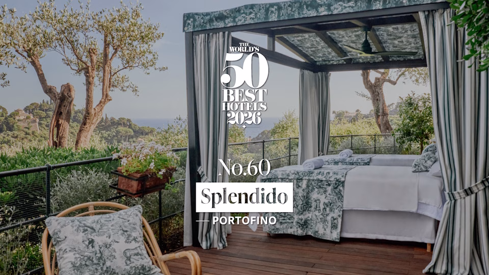 The World’s 50 Best Hotels 2026, l’Italia guida l’Europa con nove alberghi nella classifica 51-100 1 The World’s 50 Best Hotels - Splendido - Portofino