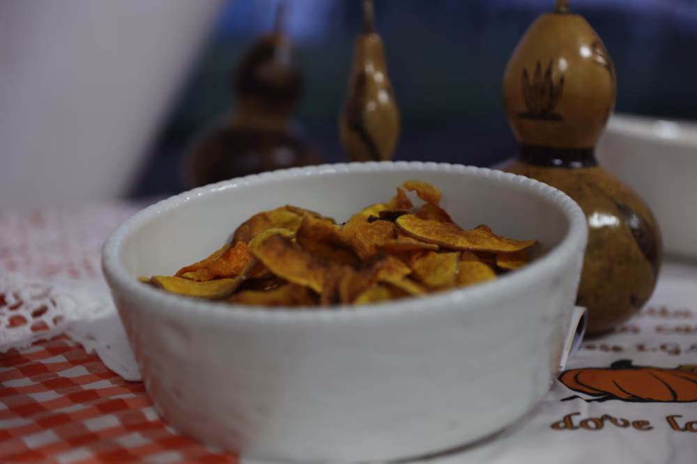 San Carlo, Ferrara: La Sagra della Zucca e del Cappellaccio dal 31 ottobre al 3 novembre 2024 4 Chips Di Zucca