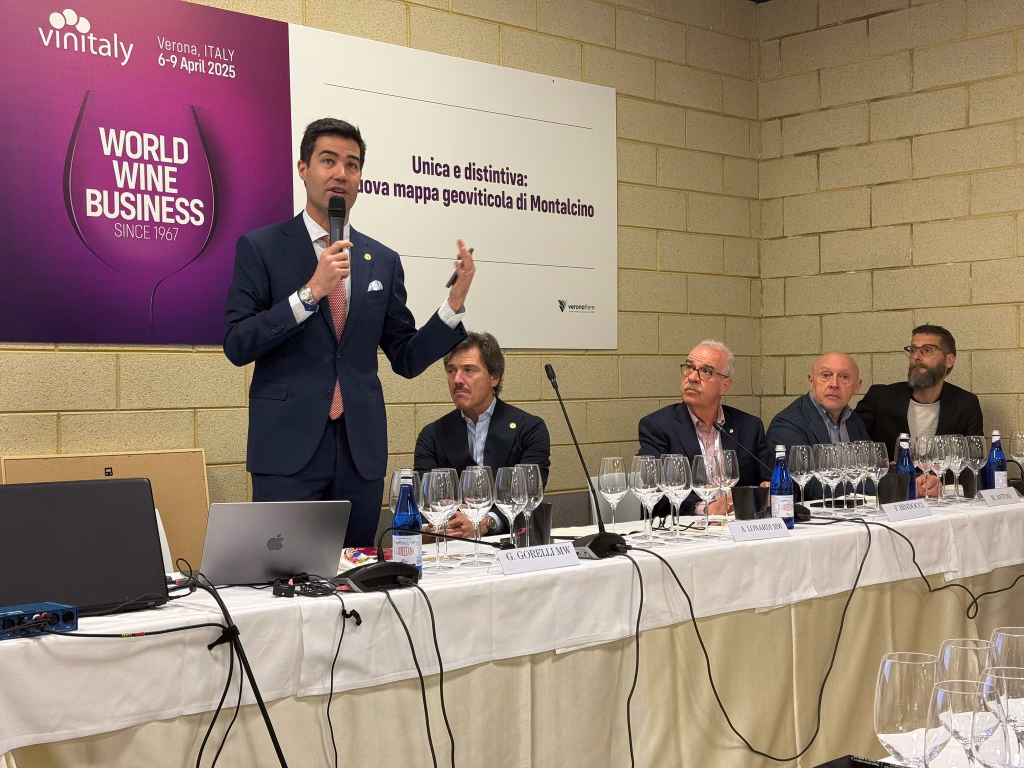 Consorzio Brunello Montalcino presentazione mappa geoviticola 08.04.2025