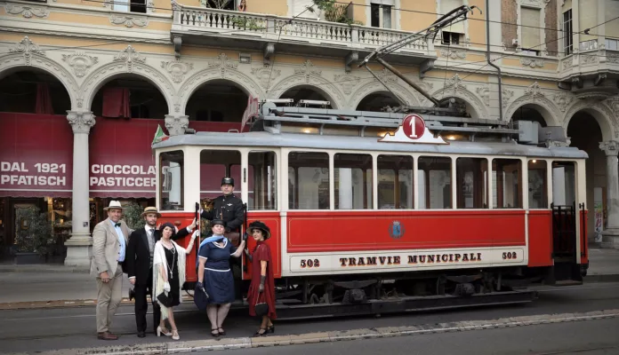 Choco-tram - Foto: Choco-story