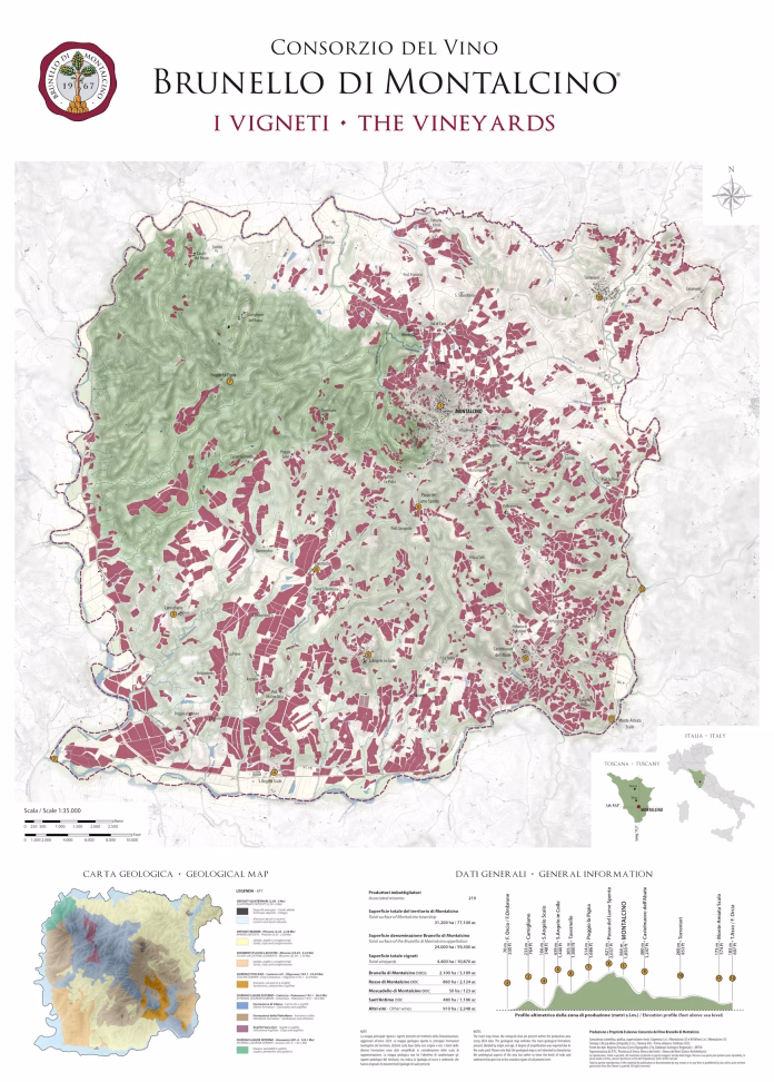 mappa Brunello