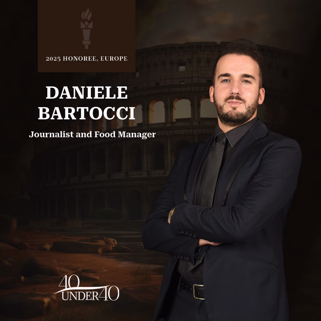 Top 40 Under 40 2025 - Daniele Bartocci
