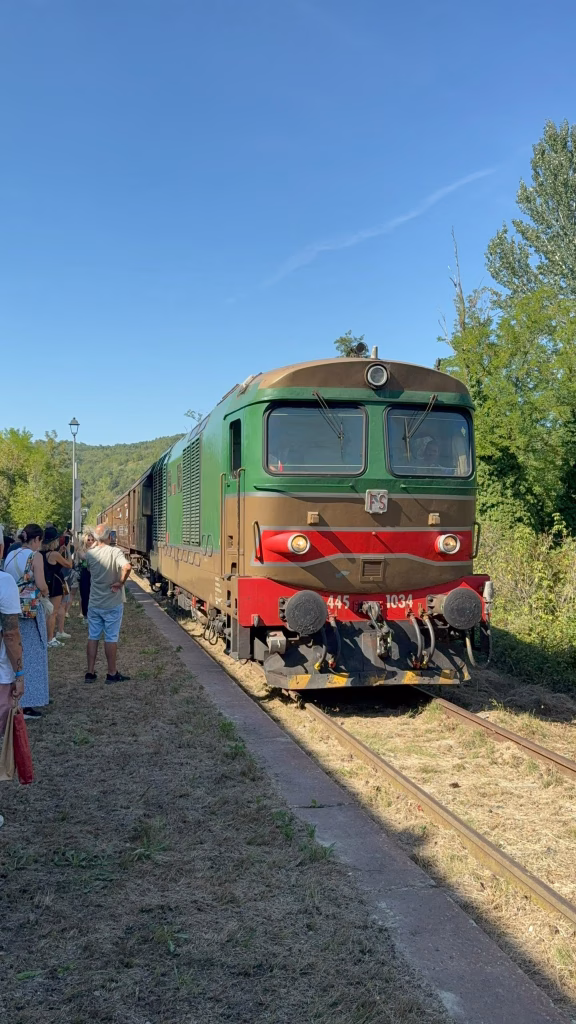 Cocco…Wine 2026 compie 25 anni e guarda alla Riviera del Monferrato: oltre 14 mila degustazioni a Cocconato 2 Cocco…Wine - Cocconato - treno storico