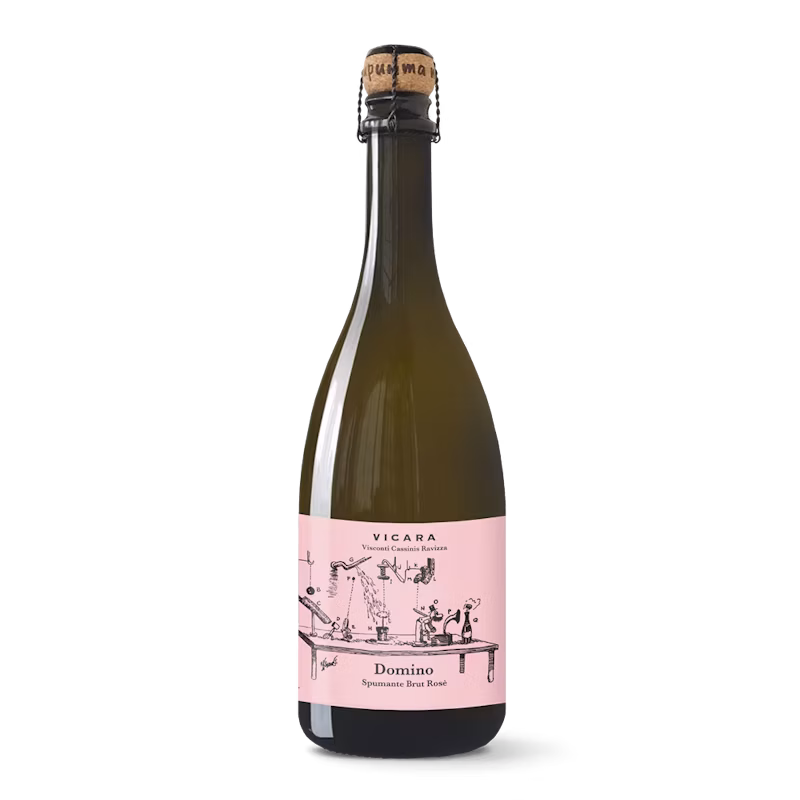 Vicara - Domino, Spumante Brut Rosé