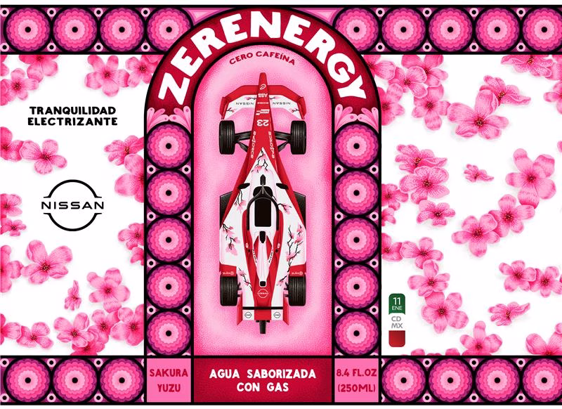 Zerenergy di Nissan: La Bevanda Zen Senza Caffeina con Ingredienti Naturali 1 zerenergy label no nutritional info
